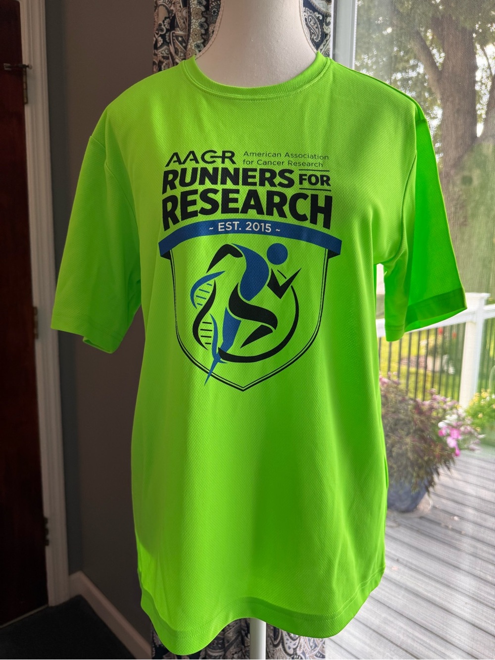 Sport-Tek Woman’s Running T-Shirt Lightweight Polyester Crew Short Sleeve (NWOT)
